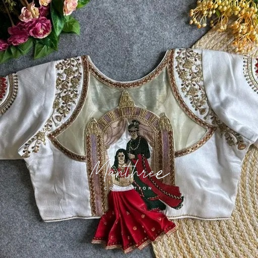 Beautiful bridal Wedding Designer Blouse