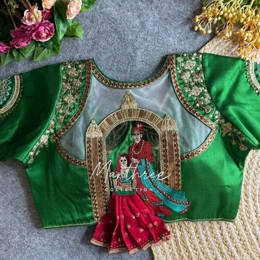 Beautiful bridal Wedding Designer Blouse