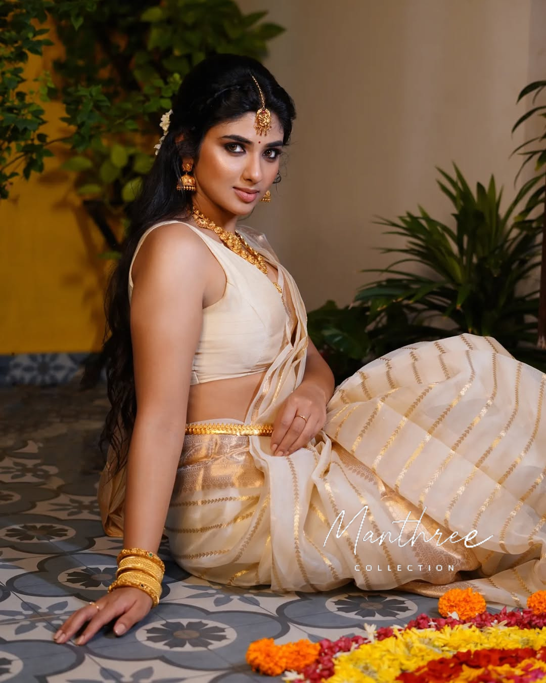 Pragya nagara tissue silk saree