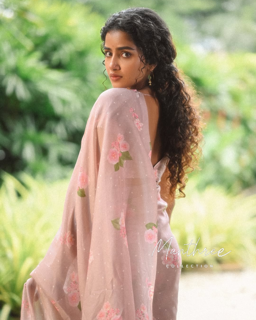 Anupama linen saree