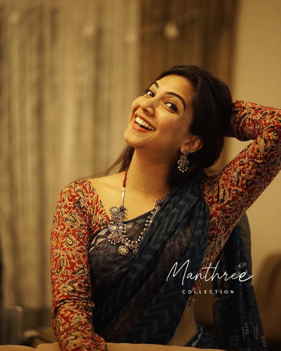 Madonna Ajrakh readymade blouse
