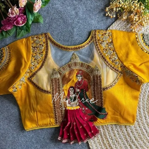 Beautiful bridal Wedding Designer Blouse