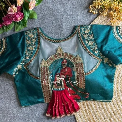Beautiful bridal Wedding Designer Blouse