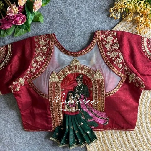 Beautiful bridal Wedding Designer Blouse