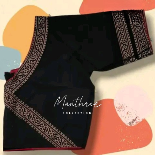 Stylish neck blouse