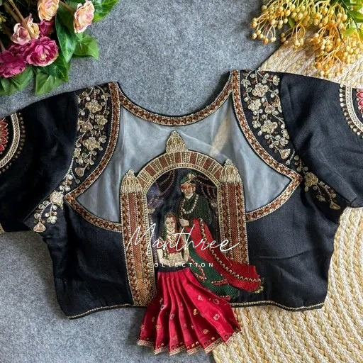 Beautiful bridal Wedding Designer Blouse