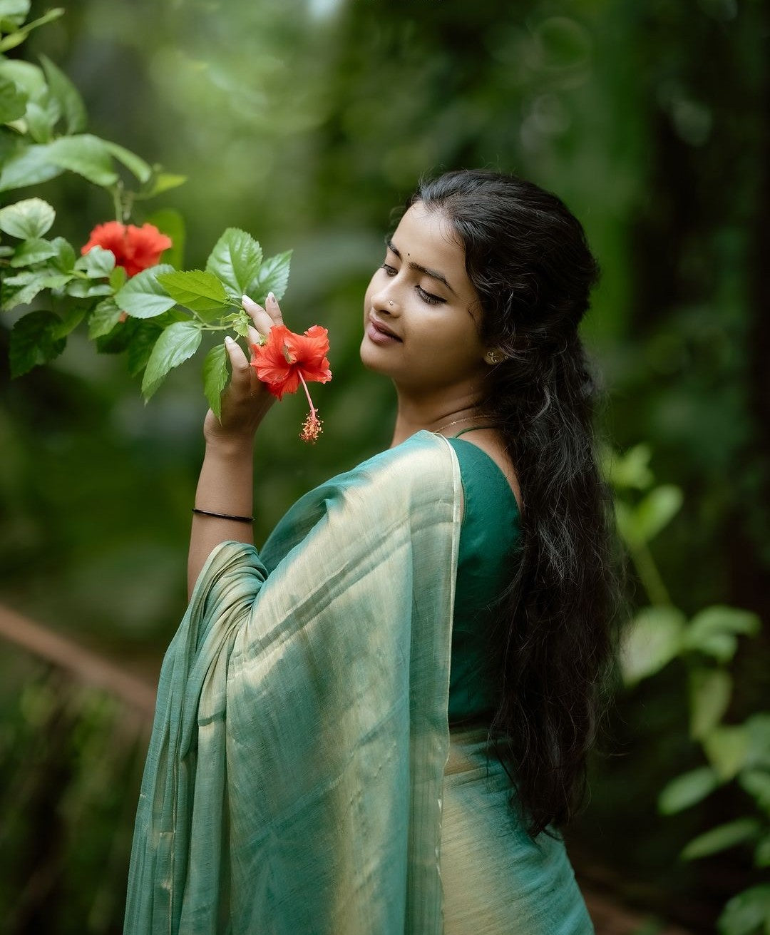 Tissue silk saree