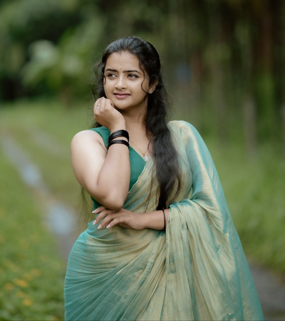 Tissue silk saree
