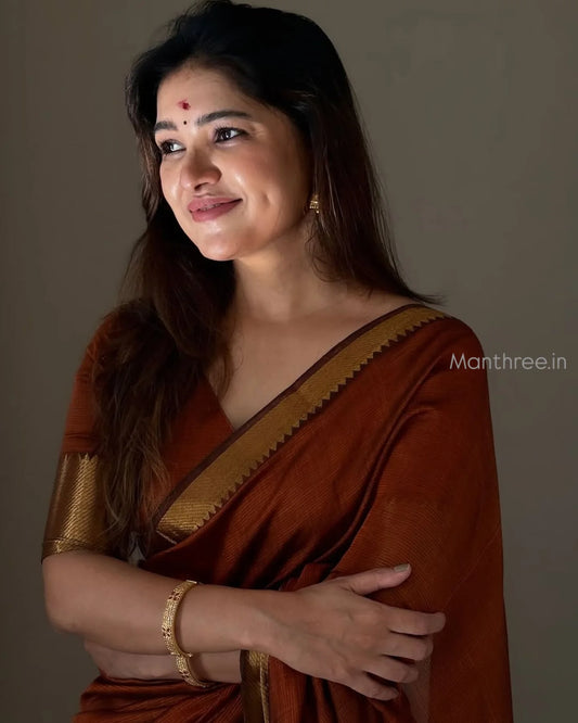 Vani bhojan-Kota Doria Silk saree