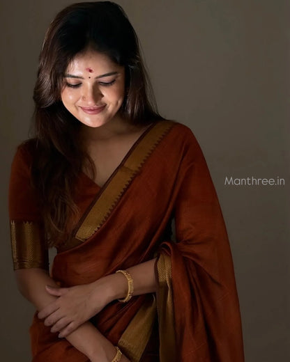 Vani bhojan-Kota Doria Silk saree