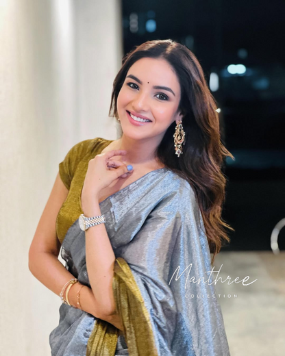 Bollywood tissue silk