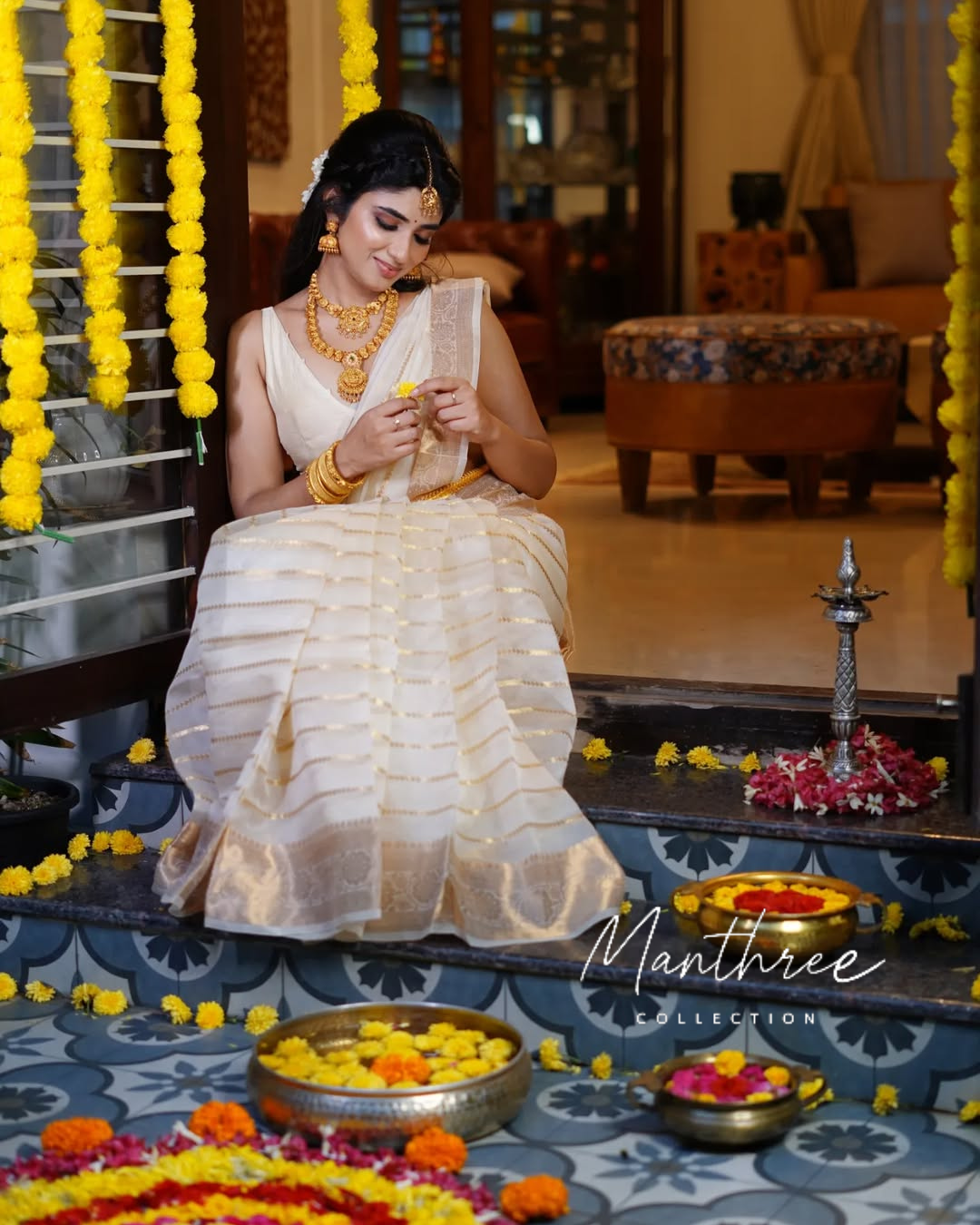 Pragya nagara tissue silk saree