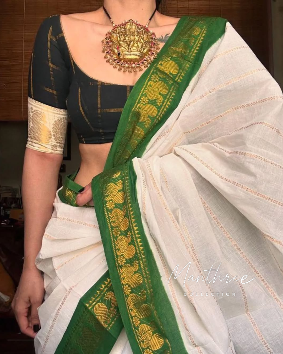 Premium quality velthari sungudi cotton saree