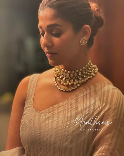 Nayanthara chanderi silk