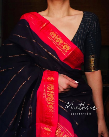 Premium quality velthari sungudi cotton saree