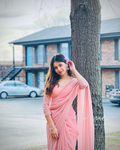 Farewell Designer saree