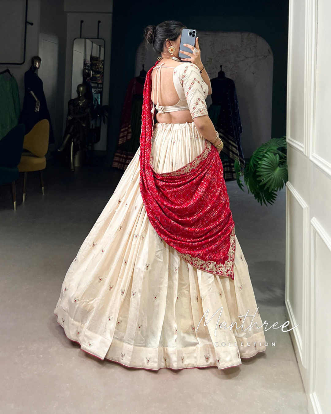 Vichitra Silk Lehenga with Exquisite Sequins and Thread Embroidery Lehenga Choli