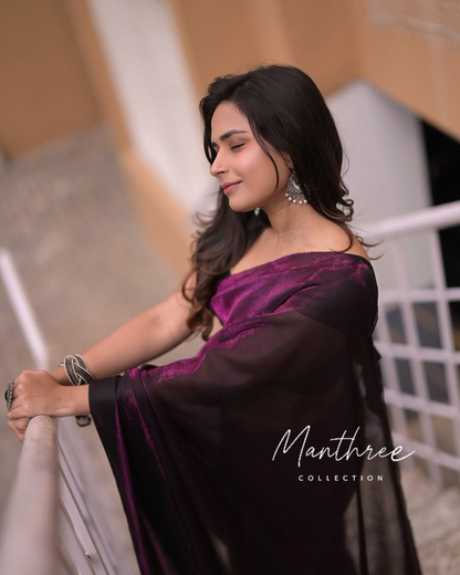 Bollywood party wear saree