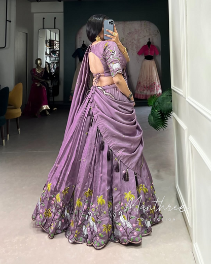 Lavender love, bridesmaid glow legenga