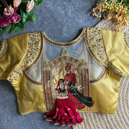 Beautiful bridal Wedding Designer Blouse