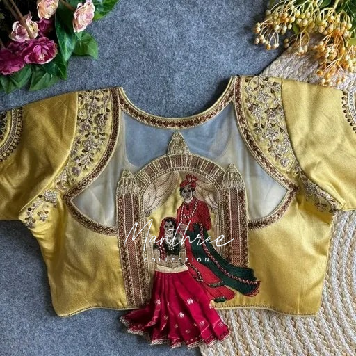 Beautiful bridal Wedding Designer Blouse