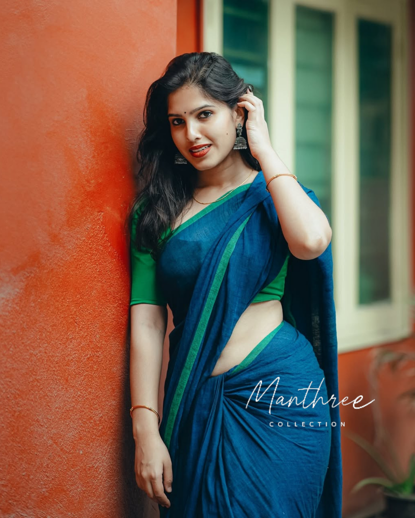 Trending pure cotton saree