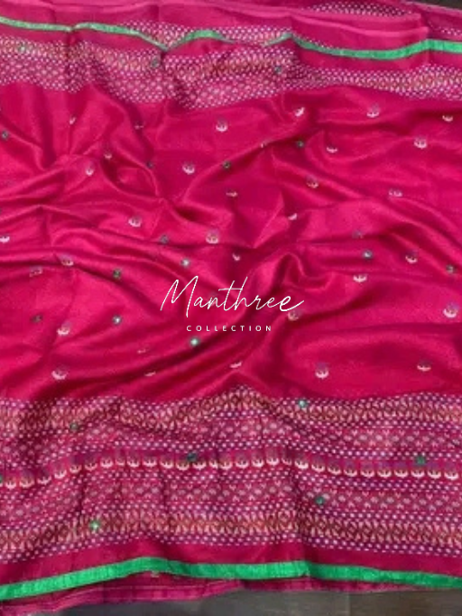 Cotton Jute linen saree