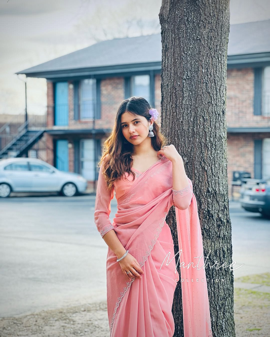 Farewell Designer saree