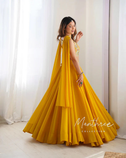 A Tapestry of Timeless Elegance Woven in the Golden Threads of Tradition and Grace