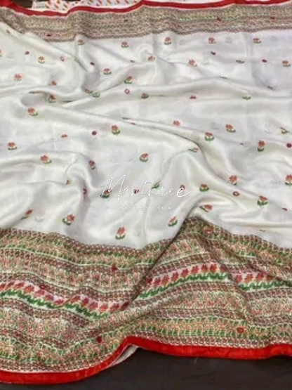 Cotton Jute linen saree