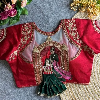 Beautiful bridal Wedding Designer Blouse
