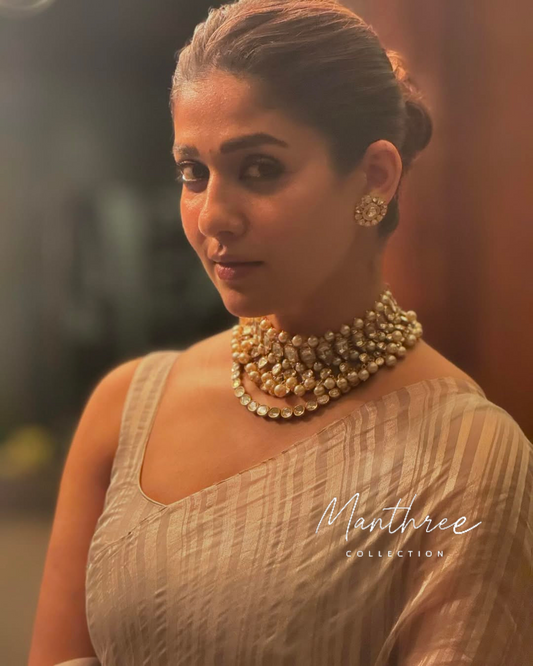 Nayanthara chanderi silk